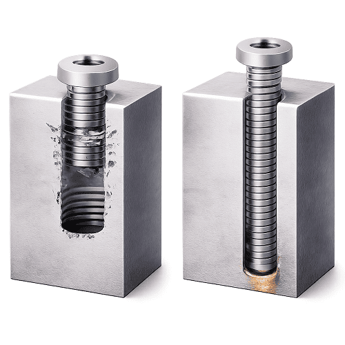 Как выбрать длину винта: глубина захода в резьбу и правило 1–1,5D