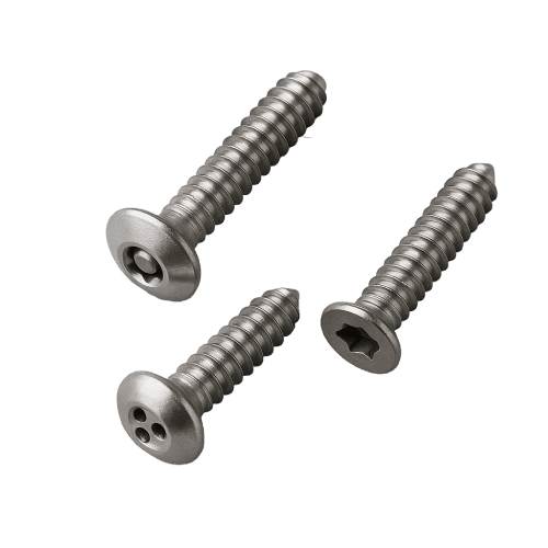 Виды антивандальных шлицов