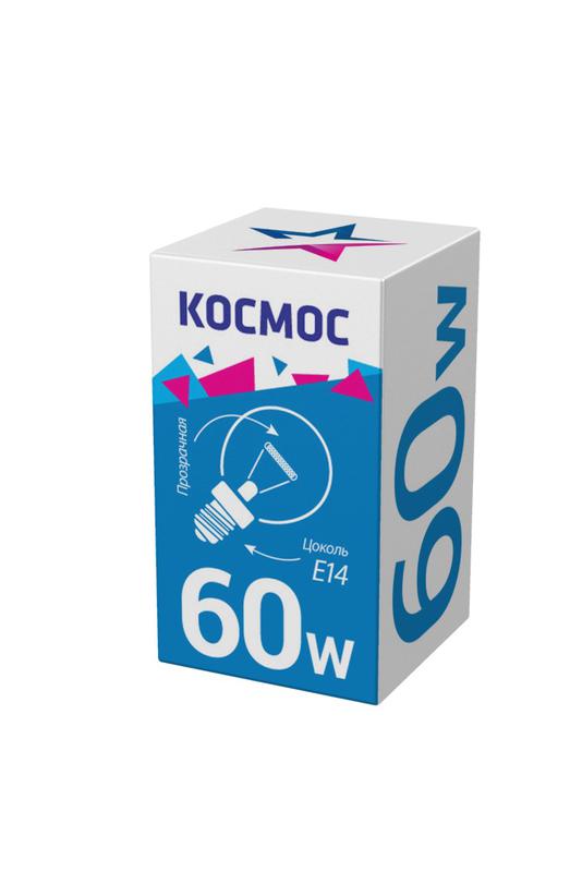 Рекомендуем купить Лампа накаливания Шар 60Вт E14 прозр. Космос LKsmSSpCL60E14v2
