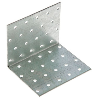 Рекомендуем купить Уголок крепежный равносторонний KUR 40x40x100x2 мм, оц. сталь