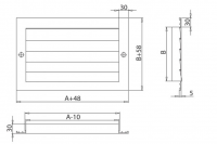 Купить решетка вентиляционная р-и(с) 1000х100 ral 9016 белый оптом | ПРОТОРГ