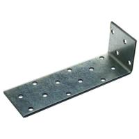 Купить уголок крепежный анкерный kul 40x120x60x1.5 мм, оц. сталь оптом | ПРОТОРГ