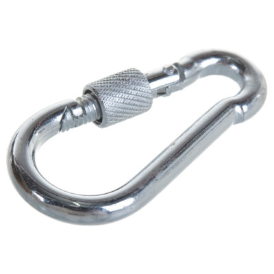 Рекомендуем купить Карабин пожарный с фиксатором DIN 5299D 4x40, оц. сталь