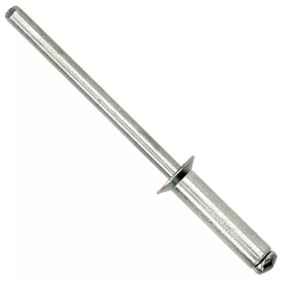 Рекомендуем купить Заклепка вытяжная открытая 4x10 с потайным бортом, оц. сталь / оц. сталь