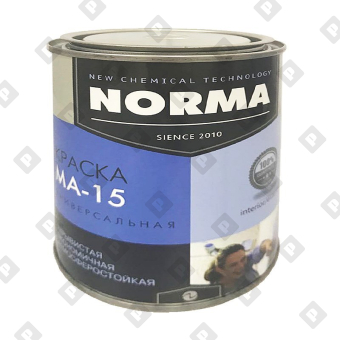 Краска масляная Novocolor МА-15 ГОСТ-71 красная (1 кг) - №1