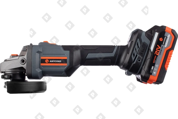 Бесщеточная угловая шлифовальная машинка Anycons 2 акк. JM-125S - №3