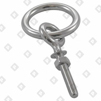 Рым-болт ART 8228 М12 с кольцом 12х60, нерж. сталь А2 - №1