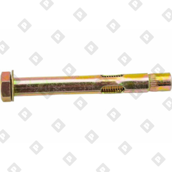 Анкерный болт М12 16х150 с болтом, жёлтый цинк - №1