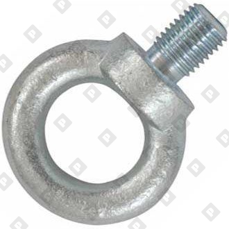 Рым-болт DIN 580 M42, оц. сталь - №1