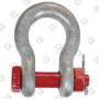 Скоба такелажная омегообразная G-2130 0.75 т с гайкой и шплинтом, кл. пр. 8
