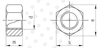 ISO 4032 A2-80 M 10 - №4