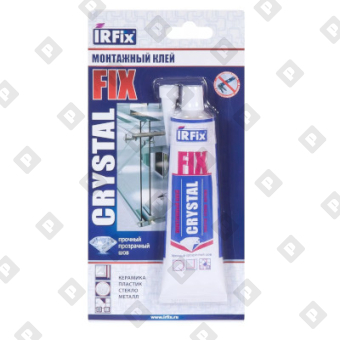 Монтажный клей IRFix Crystal FIX "Бесцветный", 100 мл - №1