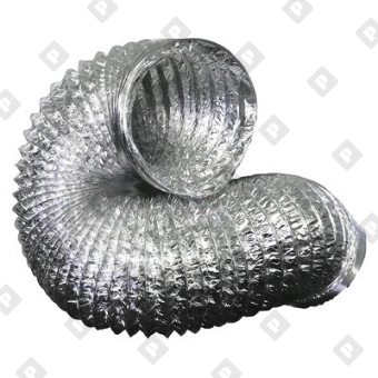 Гибкий воздуховод неизолированный Ø315 мм, алюминиевая фольга - №1