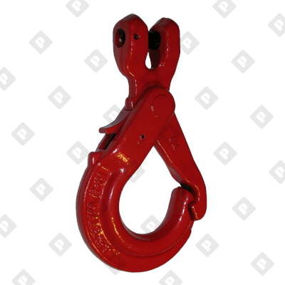 Крюк 3.15 т самозакрывающийся с вилочным соединением, кл. пр. 8 - №1