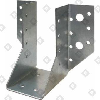 Опора бруса раскрытая OBR R 100х140х76x2 мм, оц. сталь - №1