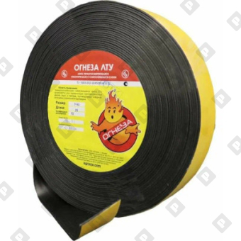 Лента термоуплотнительная ОГНЕЗА ЛТУ 1,5x20 мм, 35 м - №1
