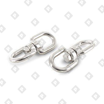 Вертлюг Art. 8254 петля-петля 19мм, нерж. сталь A4 - №1