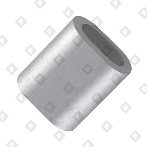 Зажим DIN 3093 для троса Ø34мм, алюминиевый - №1