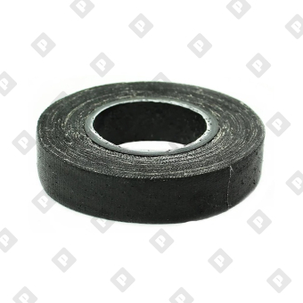Изолента прорезиненная Бибер 92012 х/б черная 200 г - №1