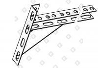 Кронштейн Т-образный 700 - №1