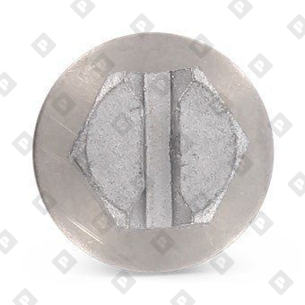 DIN 7976 A2 C 4,8X19 SZ, EPDM-washer 12 мм - №3