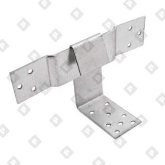 Скользящая опора KUCIS 120x90x40x2 для стропил, оц. сталь - №1