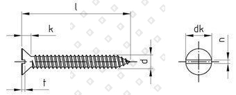 DIN 7972 A2 C 6,3X19 - №4