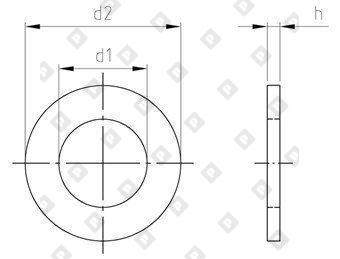 ISO 7089 A2 52 - №3
