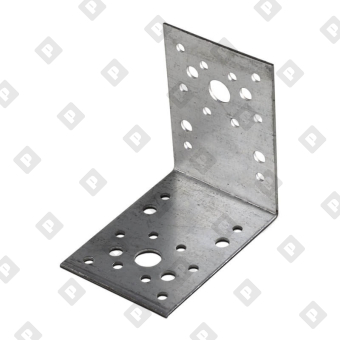 Крепежный уголок KU 90x90x65x2 мм, оц. сталь - №1