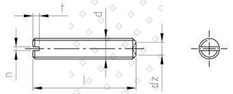 DIN 438 A4 M 5X12 - №4