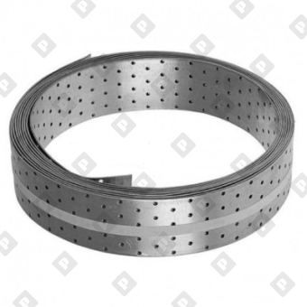 Перфорированная монтажная лента LM 30x2 (10 м), оц. сталь - №1