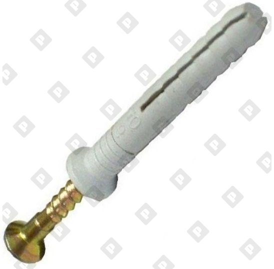 Дюбель-гвоздь 6х40 пластиковый - №1