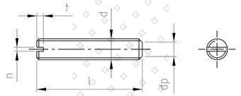 DIN 551 A4 M 4X12 - №4