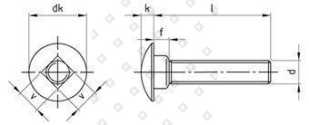 DIN 603 M 6X80/80 A4 - №4