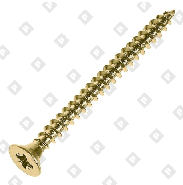 3.5x30 POZI желтый цинк - №1