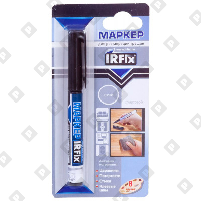 Маркер IRFix для реставрации мебели "Серый" - №1