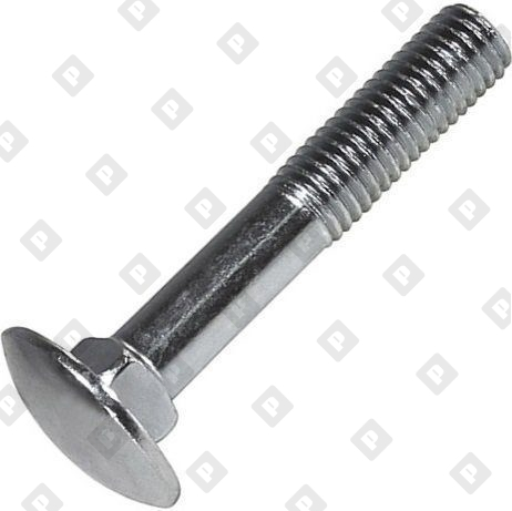 Болт DIN 603 M16x40 кл. пр. 8.8, оц. сталь, шт - №1