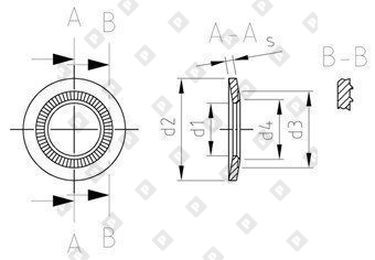 NFE 25-511 A4 12X24X1,8 - №3
