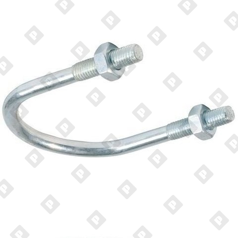 Скоба-хомут U-образная fischer ETR 40-49 мм, оц сталь - №1