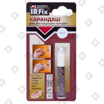 Карандаш IRFix для реставрации мебели "Белый" - №1