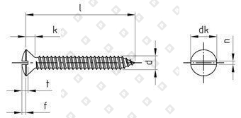 DIN 7973 A2 C 4,8X70 - №4