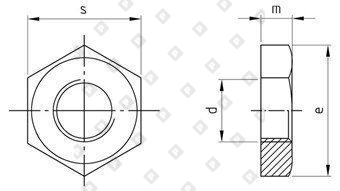 DIN 431 A2 BG 3/4" - №3